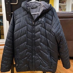Boys black winter jacket